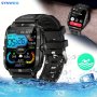 Swimming Smart Watch For Men 4.98CM HD Screen Voice Calling 420MHA Large Battery 100+SPORT Mode 3ATM Waterproof Ai Voice/calories/weather/pedometer Smartwatch For Android Ios Phone