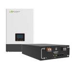 5KVA Luxpower & 5.09KW 48V 106AH Svolt Rack Mount Lithium