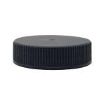 Ribbed Black Lid 48 400
