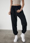 Loop Back Trackpant - Black