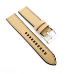 Hybrid Fkm Rubber & Sailcloth Strap - Tan Steel Hardware - 20MM