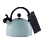 Basic Colour Stainless Steel Whistling Kettle 2.5L Colour May Vary