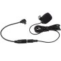 Walway 3.5MM Clip-on Omnidirectional Lavalier MINI Microphone For Gopro Hero 3/3+ With 3.5MM Female To MINI USB Male Adapter
