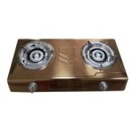 Totai 2 Burner Gas Stove Hotplate Rose Gold