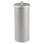 Kent Bathware Free Standing Toilet Paper Roll Holder For Bathroom Storage - Gray