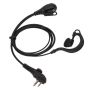 2 Way Radio Earpiece Headset With Clip Compatible With PD500 TD500