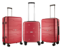 Travelite Travelwize Bondi Abs 4-WHEEL Spinner 65CM Luggage - Red