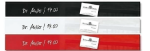Eccentric Magnetic Glass Board Artverum 6.5 X 55 Cm White – SIGEGL138