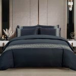 Givenchy Duvet Cover In Black - Black Super King