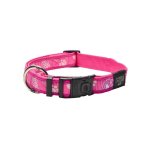 Rogz Fancy Dress Dog Collars - Armed Response X Large Pink Paws
