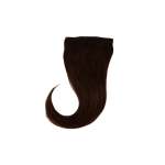 Dark Brown Clip-in Hair Extensions 160G