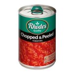 Rhodes Tomatoes Chopped & Peeled 410G