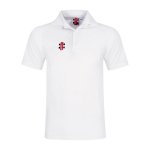 Gray-nicolls Moisture Management Short Sleeve Cricket Shirt - White