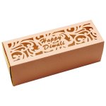 Happy Diwali Peach Pink Box Pack Of 10 12X4X4 Small