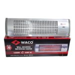 Wacom Waco Wall Mounted Bathroom Heater 1500W Silver