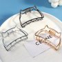 Metal Hair Clip For Cats Cute Cartoon Design Elegant And Stylish Accessory