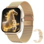Smart Watch With Dual Straps - Fitness Tracker Stopwatch Alarm