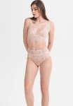 Statement Wildflower Pullover Longline Bralette - Rose Quartz
