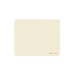 Mouse Pad With Rubber Base & Stitched Edges – MP180G White