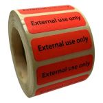 Label - External Use Only - 1000'S
