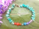 Amazonite & Chakra Bracelet