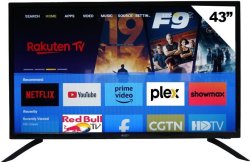 Nesty 43 Inch Slimline LED Backlit Full High Definition Netflix Smart Tv