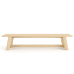 Tami Troy Bench - 1400MML X 350MMW X 450MMH White Oak