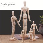 11.43 CM 13.97 CM 20.32 CM 30.48 CM 40.64CM Wooden Doll Flexible And Movable Humanoid Scale Wooden Figure Model Sketch Painting