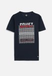 Soviet Boys Crew Neck Fashion Tee - NAVY2
