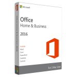 Microsoft Office 2016 Home & Business Retail For 1 User On 1 Mac Device