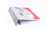 40MM Ring Binder + Overlay White Lestat