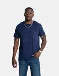Guess Classic Crest Logo Dark Blue T-Shirt - XXL Blue