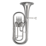 Sonata Alto Horn Including Case : Nickel