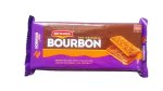 Treat Bourbon Biscuits Chocolate Cream Cookies 196G - Classic Sugar-sprinkled Chocolate Cream Sandwich For Tea-time Rich Cocoa F