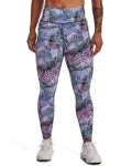 Women's Ua Meridian Print Ankle Leggings - Pink Punk XL