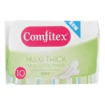 Comfitex Cotton Maxi Pads 10'S - Unscented