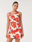 Elsie Asymmetric MINI Dress - 16 Devi Floral