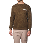 Jeep All Over Print Fleece Crewneck Mens - S