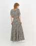 Long Tiered Fiesta Skirt Spot - M