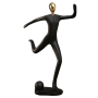 Soccer Sculpture Figures Desk Bookshelf Figurines Decor