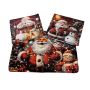 Santa And Snowman Cushion Covers