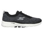 Skechers Women's Go Walk 6 - Black white - UK6.5