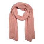 Dusty Pink Crinkled Scarf