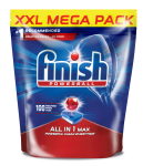 Finish Auto Dishwashing All In One Max Tablets Regular 100'S