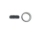 Modern Mesh Stainless Steel Ring