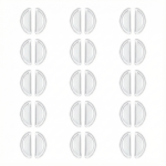 Ultra Comfort Glasses Nose Pads 15 Pairs - Invisible & Pain-free