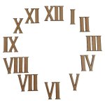 Roman Clock Numbers 1-12 Supawood 70MM