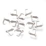 304 Stainless Steel Ice Pick Pinch Bails 8 7.5X3MM 10PCS