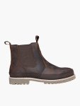 Jeep Tab Chelsea Boots In Chocolate - Chocolate 12