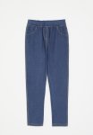 Girls Mid Blue Basic Jegging - Mid Blue